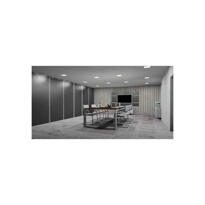 Nedes LPL224 - LED panel podhľadový LED/18W