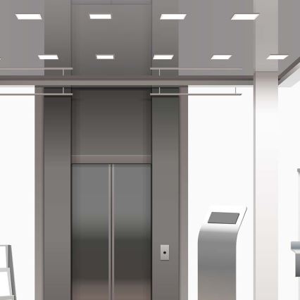 LED Podhľadové svietidlo LED/24W/230V 29,5x29,5 cm 6500K biela