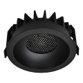LED Podhľadové svietidlo LED/24W/230V 3000/4000/6400K ø 13,5 cm čierna