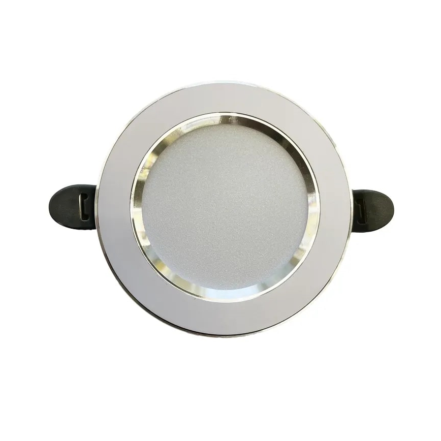 LED Podhľadové svietidlo LED/7,5W/230V 4000K biela/strieborná
