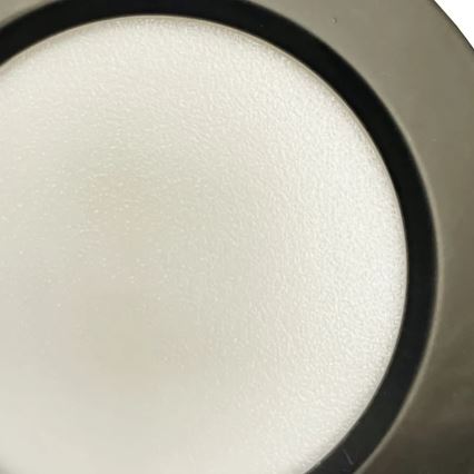 LED Podhľadové svietidlo LED/7,5W/230V 4000K čierna