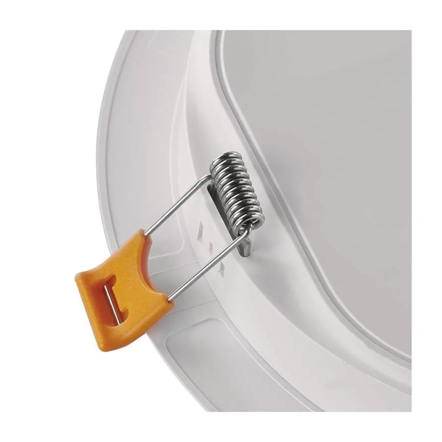 LED Podhľadové svietidlo LED/9W/230V pr. 12 cm biela