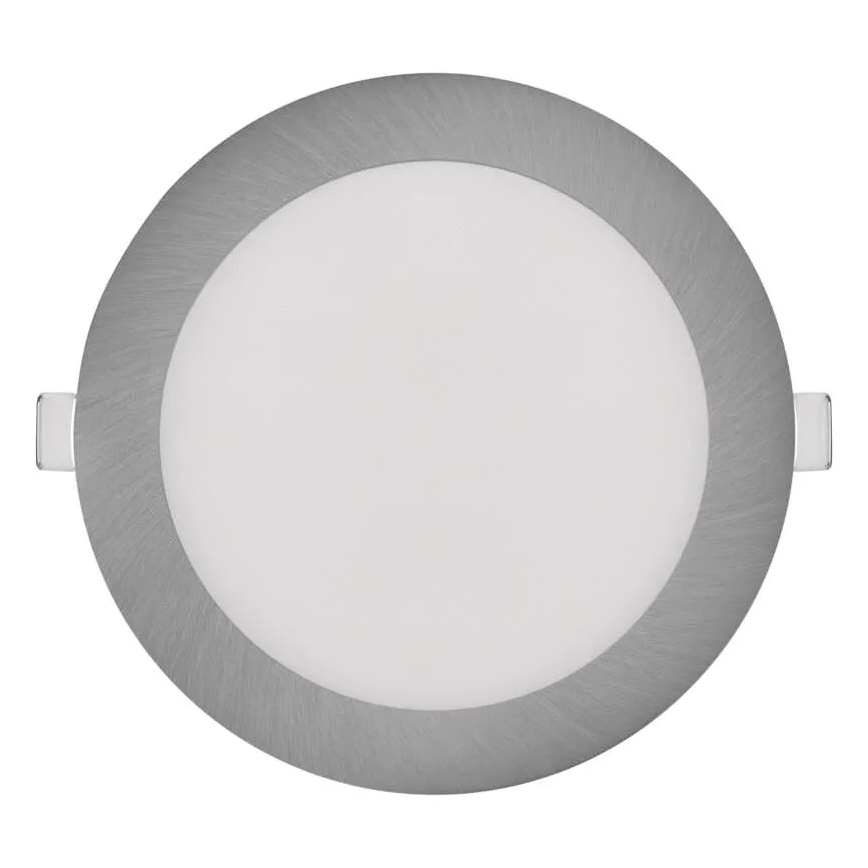 LED podhľadové svietidlo NEXXO LED/12,5W/230V 3000/3500/4000K strieborné pr. 17 cm