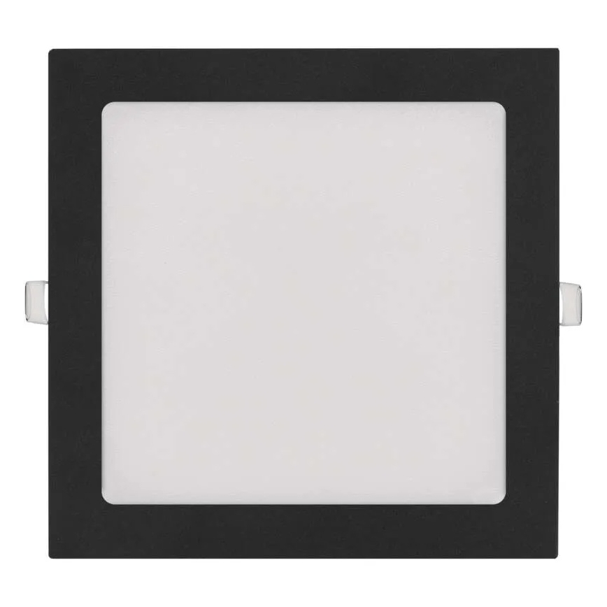 LED podhľadové svietidlo NEXXO LED/18W/230V 3000/3500/4000K čierne 22,5 x 22,5 cm