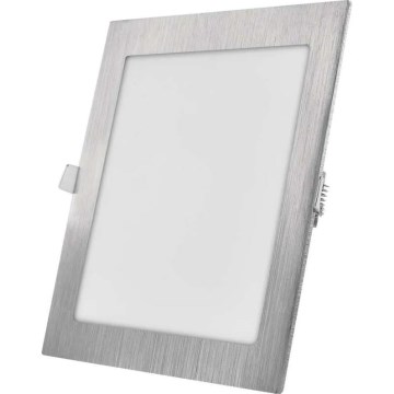 LED podhľadové svietidlo NEXXO LED/18W/230V 3000/3500/4000K strieborné 22,5x22,5 cm