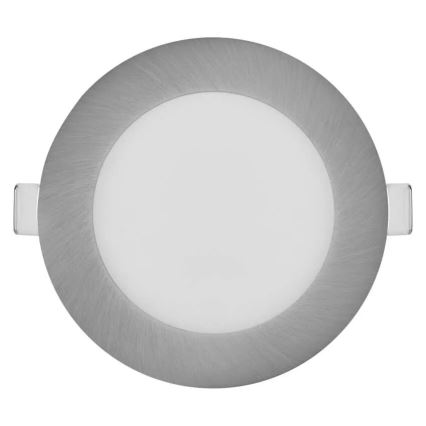 LED podhľadové svietidlo NEXXO LED/7W/230V 3000/3500/4000K strieborné pr. 12 cm
