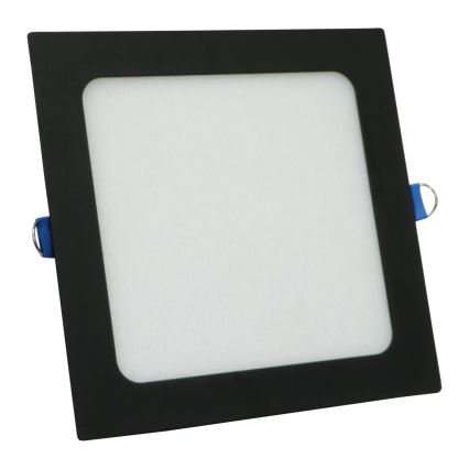 LED Podhľadové svietidlo RIGEL LED/10W/230V 4000K 16,8x16,8 cm čierna