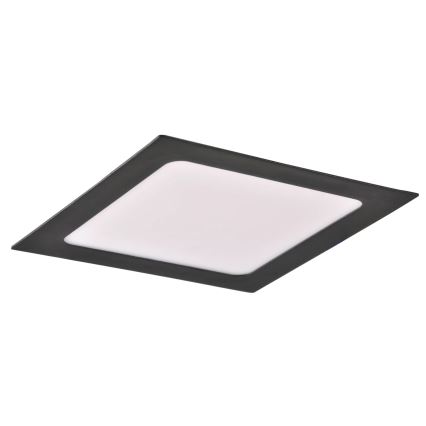 LED Podhľadové svietidlo RIGEL LED/10W/230V 4000K 16,8x16,8 cm čierna