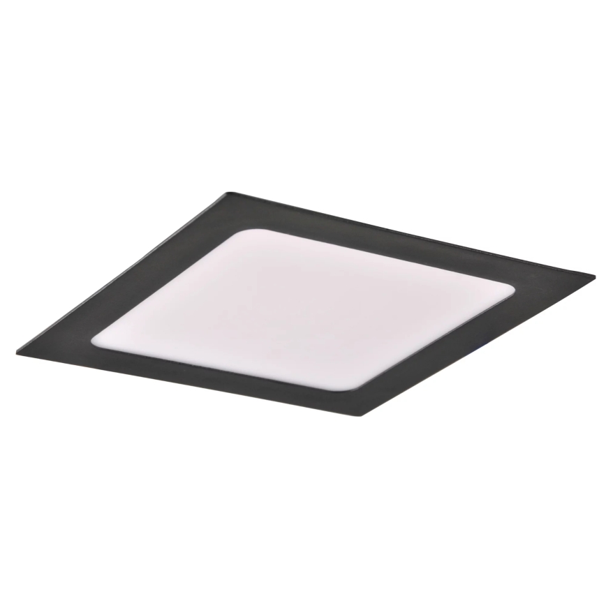 LED Podhľadové svietidlo RIGEL LED/10W/230V 4000K 16,8x16,8 cm čierna