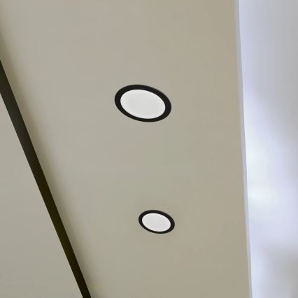 LED Podhľadové svietidlo RIGEL LED/14W/230V 4000K pr. 22 cm čierna
