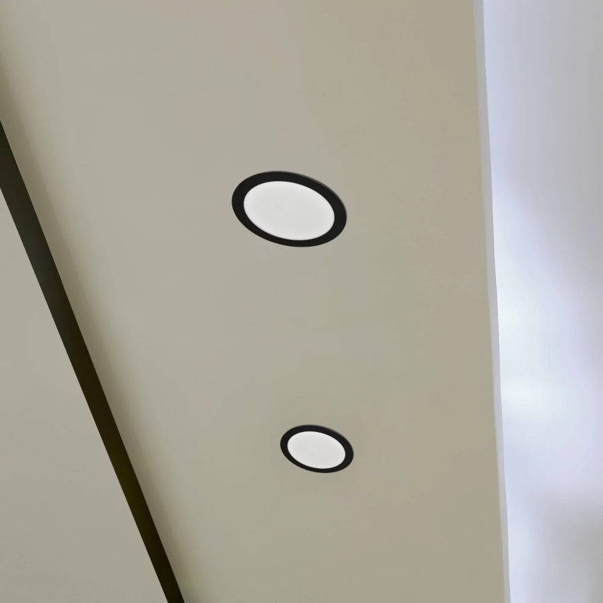 LED Podhľadové svietidlo RIGEL LED/14W/230V 4000K pr. 22 cm čierna