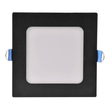 LED Podhľadové svietidlo RIGEL LED/4,8W/230V 4000K 11,8x11,8 cm čierna