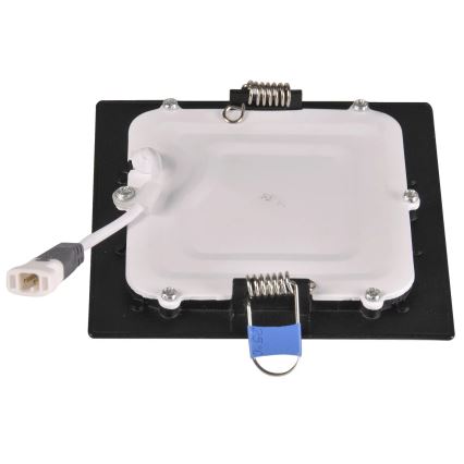 LED Podhľadové svietidlo RIGEL LED/4,8W/230V 4000K 11,8x11,8 cm čierna