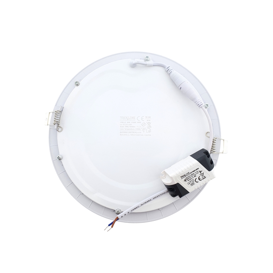 LED Podhľadové svietidlo ROUND LED/18W/230V 2700K