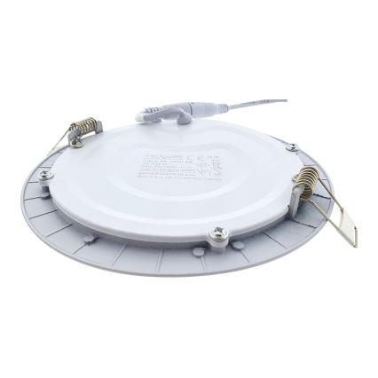 LED Podhľadové svietidlo ROUND LED/9W/230V 4200K