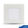 LED Podhľadové svietidlo SAMSUNG CHIP LED/12W/230V 6400K hranatý