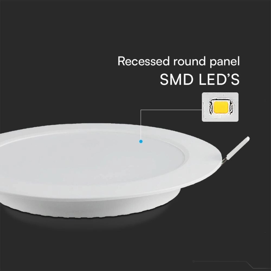 LED Podhľadové svietidlo SAMSUNG CHIP LED/24W/230V 4000K pr. 29,4 cm biela