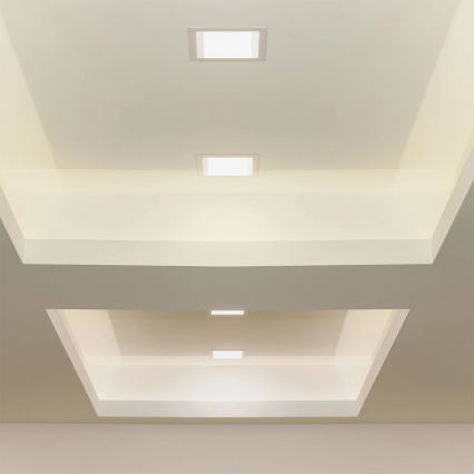 LED Podhľadové svietidlo SAMSUNG CHIP LED/24W/230V 6500K 29,5x29,5 cm biela