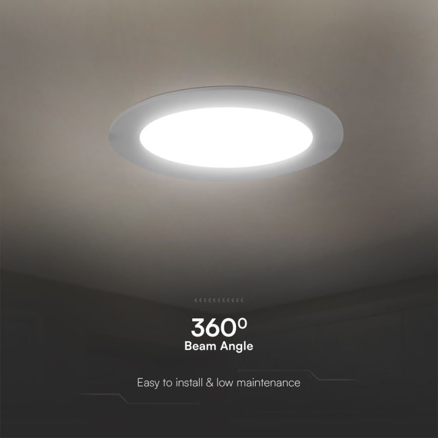 LED Podhľadové svietidlo SAMSUNG CHIP LED/3W/230V 3000K pr. 9,5 cm biela