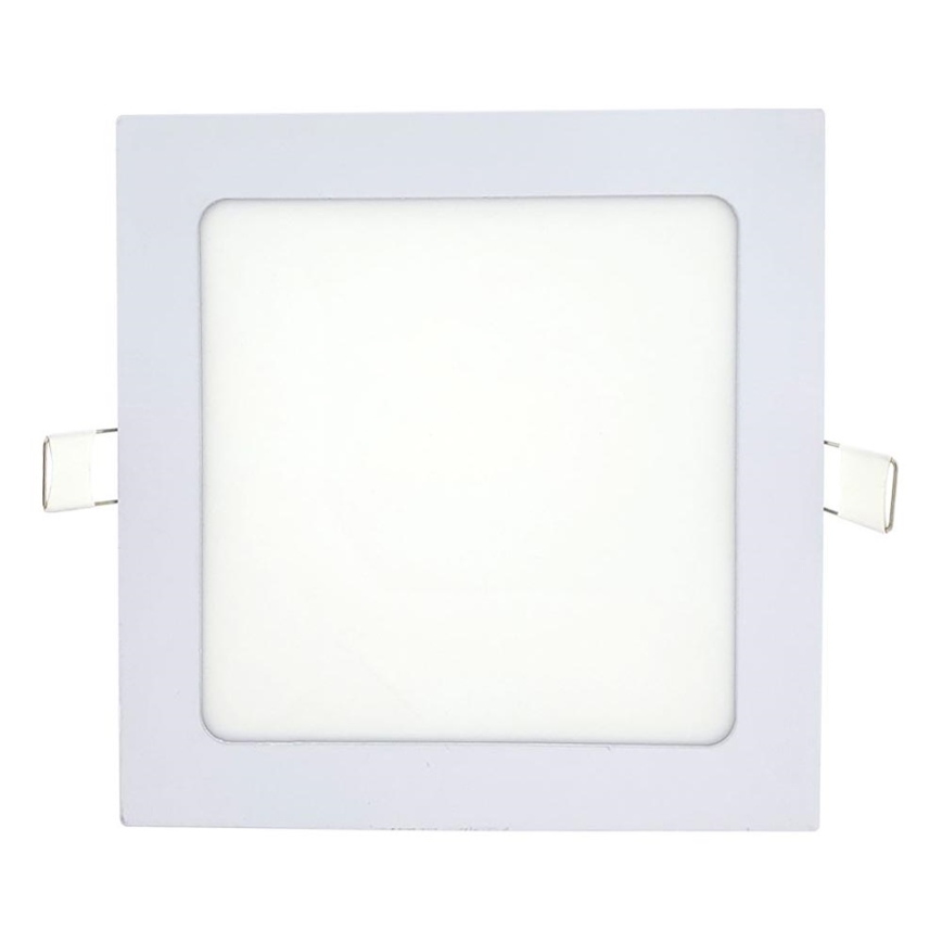 LED Podhľadové svietidlo SQUARE LED/12W/230V 4200K 16,8x16,8 cm biela