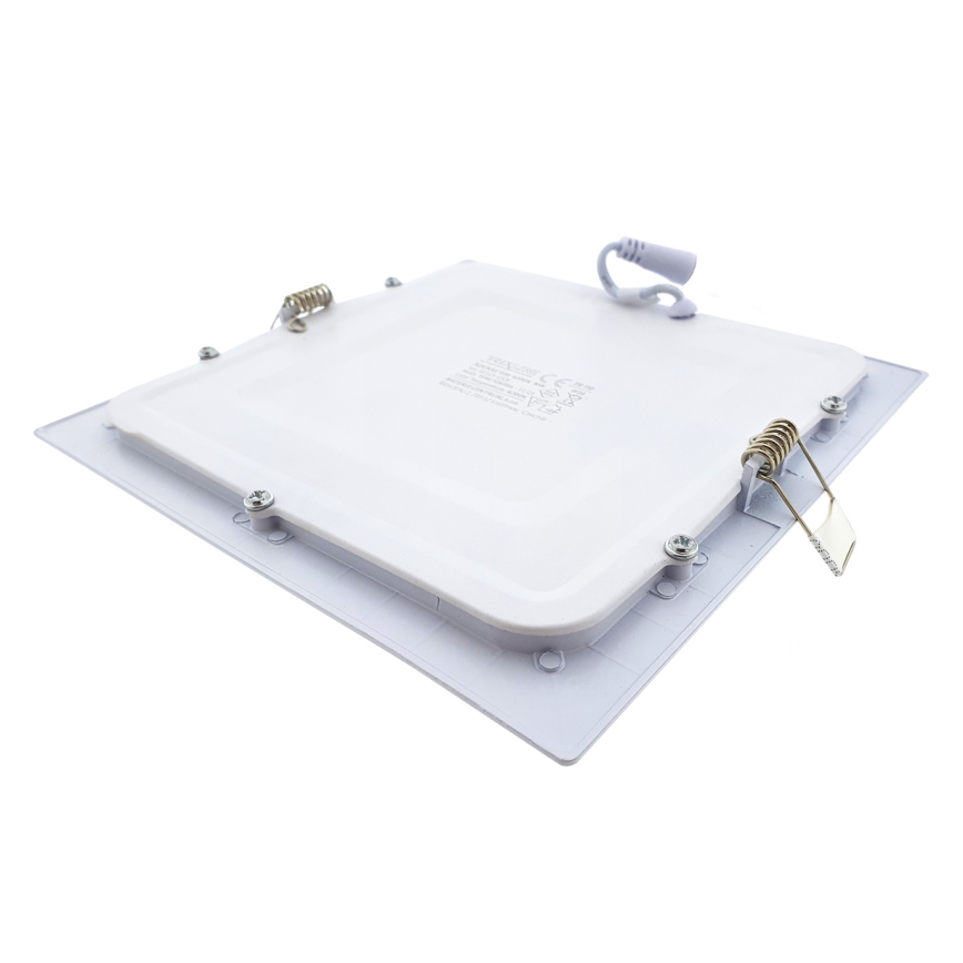LED Podhľadové svietidlo SQUARE LED/15W/230V 4200K 18,8x18,8 cm biela