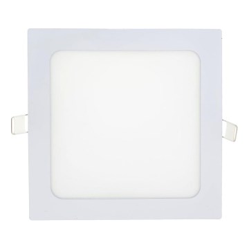 LED Podhľadové svietidlo SQUARE LED/15W/230V 6500K 18,8x18,8 cm biela