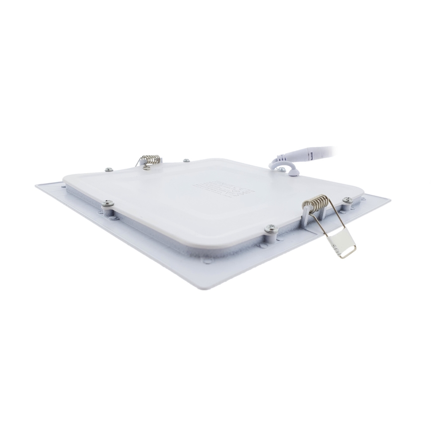 LED Podhľadové svietidlo SQUARE LED/15W/230V 6500K 18,8x18,8 cm biela