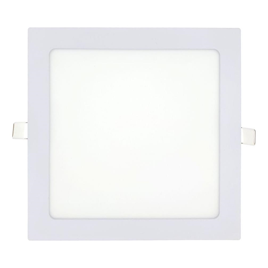 LED Podhľadové svietidlo SQUARE LED/18W/230V 2700K 22x22 cm biela
