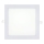 LED Podhľadové svietidlo SQUARE LED/18W/230V 2700K 22x22 cm biela