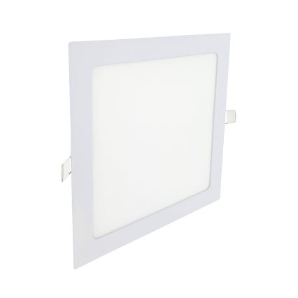 LED Podhľadové svietidlo SQUARE LED/18W/230V 2700K 22x22 cm biela