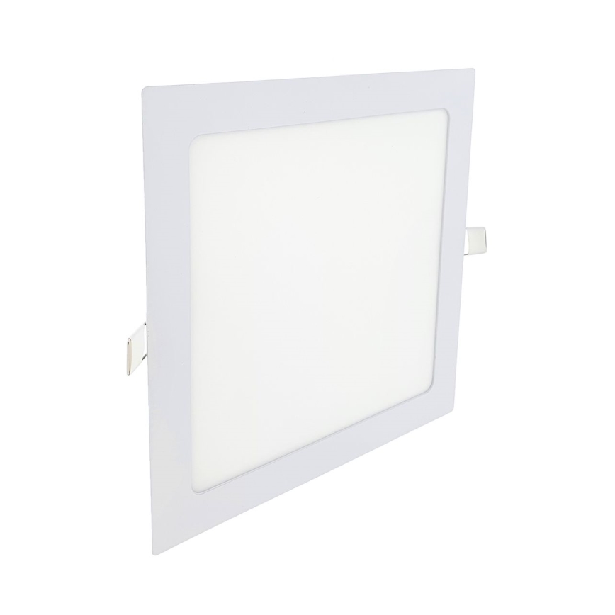 LED Podhľadové svietidlo SQUARE LED/18W/230V 2700K 22x22 cm biela