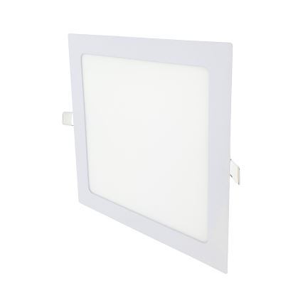 LED Podhľadové svietidlo SQUARE LED/18W/230V 2700K 22x22 cm biela