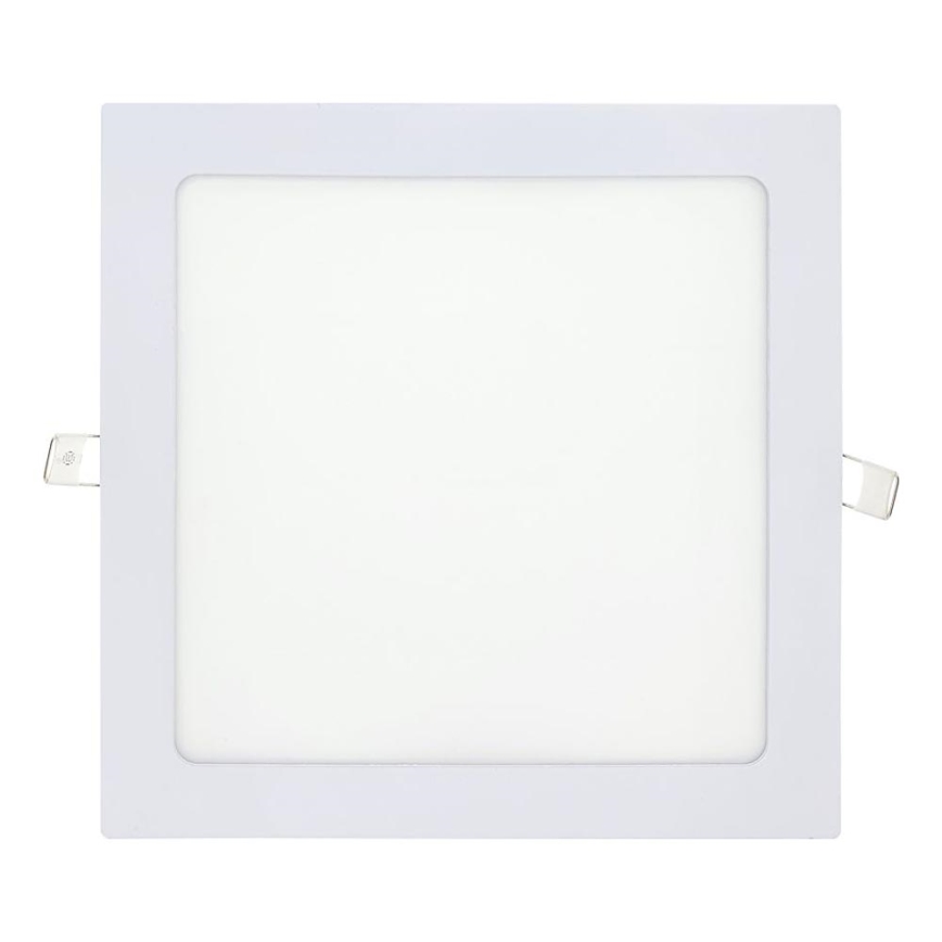 LED Podhľadové svietidlo SQUARE LED/18W/230V 4200K 22x22 cm biela