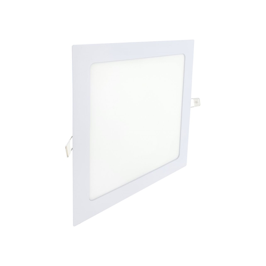 LED Podhľadové svietidlo SQUARE LED/18W/230V 4200K 22x22 cm biela