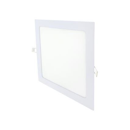LED Podhľadové svietidlo SQUARE LED/18W/230V 4200K 22x22 cm biela