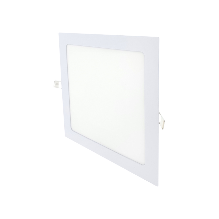 LED Podhľadové svietidlo SQUARE LED/18W/230V 4200K 22x22 cm biela