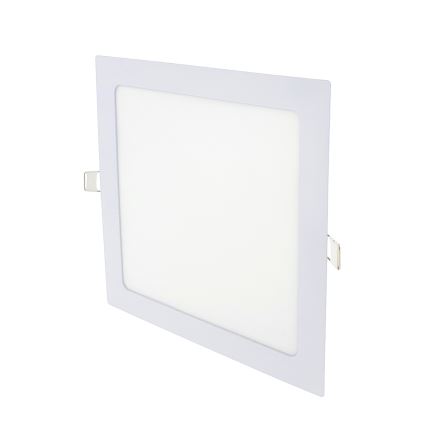 LED Podhľadové svietidlo SQUARE LED/18W/230V 6500K 22x22 cm biela