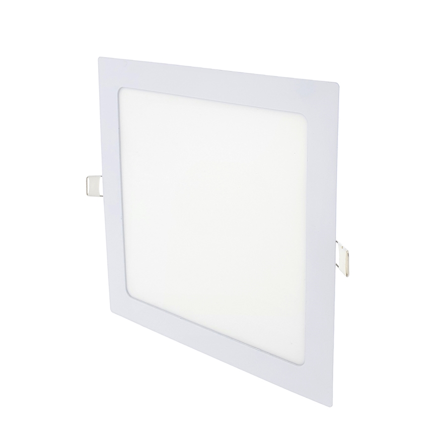 LED Podhľadové svietidlo SQUARE LED/18W/230V 6500K 22x22 cm biela