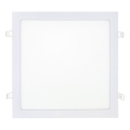 LED Podhľadové svietidlo SQUARE LED/24W/230V 4200K 29,2x29,2 cm biela