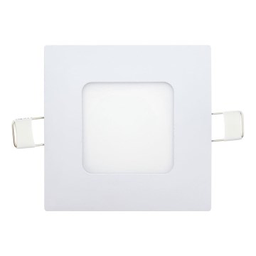 LED Podhľadové svietidlo SQUARE LED/3W/230V 4200K 8,3x8,3 cm biela