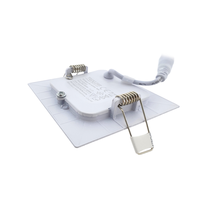 LED Podhľadové svietidlo SQUARE LED/3W/230V 4200K 8,3x8,3 cm biela