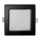 LED Podhľadové svietidlo SQUARE LED/6W/230V 4000K 12x12 cm čierna