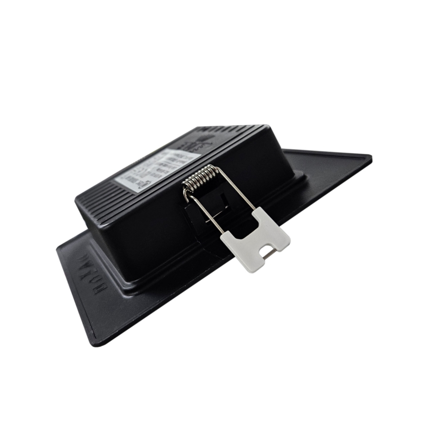 LED Podhľadové svietidlo SQUARE LED/6W/230V 4000K 12x12 cm čierna