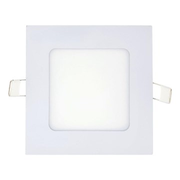 LED Podhľadové svietidlo SQUARE LED/6W/230V 4200K 11,8x11,8 cm biela