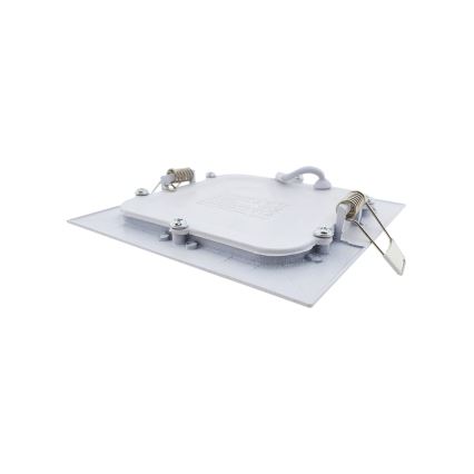 LED Podhľadové svietidlo SQUARE LED/6W/230V 4200K 11,8x11,8 cm biela