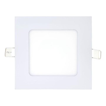 LED Podhľadové svietidlo SQUARE LED/6W/230V 6500K 11,8x11,8 cm biela
