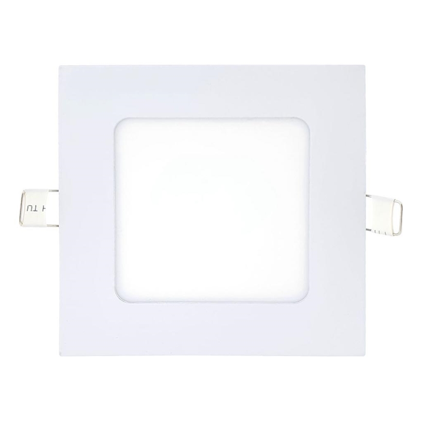 LED Podhľadové svietidlo SQUARE LED/6W/230V 6500K 11,8x11,8 cm biela