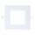 LED Podhľadové svietidlo SQUARE LED/6W/230V 6500K 11,8x11,8 cm biela