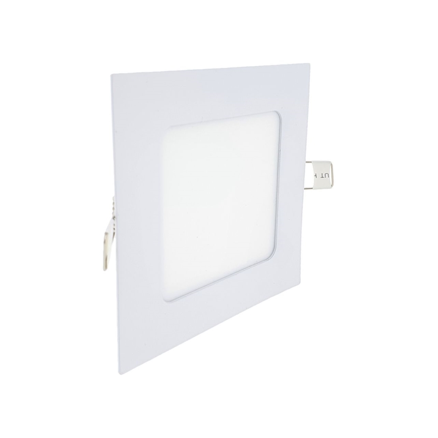 LED Podhľadové svietidlo SQUARE LED/6W/230V 6500K 11,8x11,8 cm biela