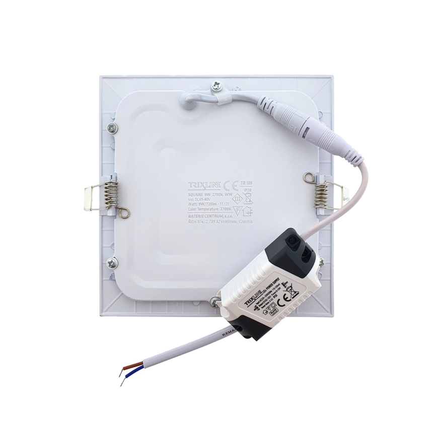 LED Podhľadové svietidlo SQUARE LED/9W/230V 2700K